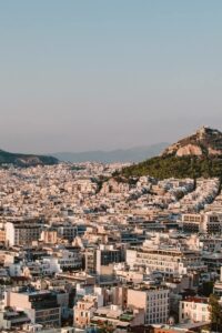 lycabettus Mountain in Athens Greece