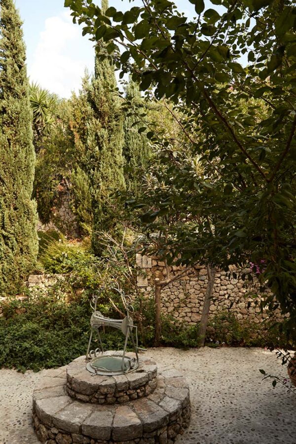 an  outdoor patio in Kefalonia