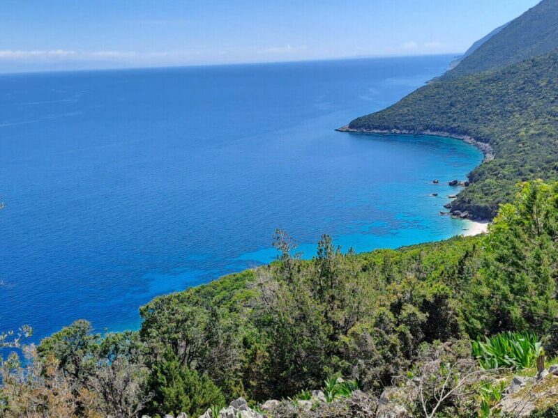 hiking view in Kefalonia