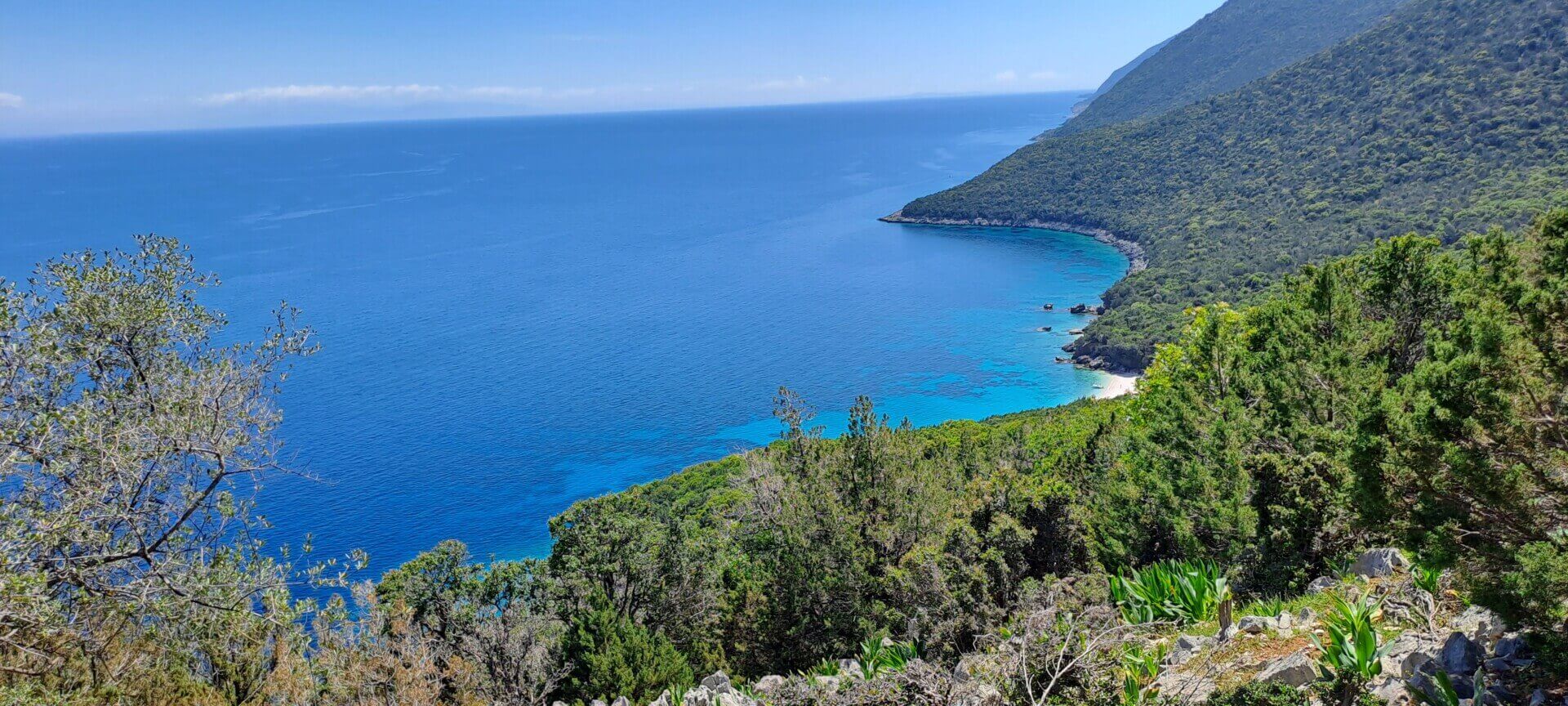 hiking view in Kefalonia