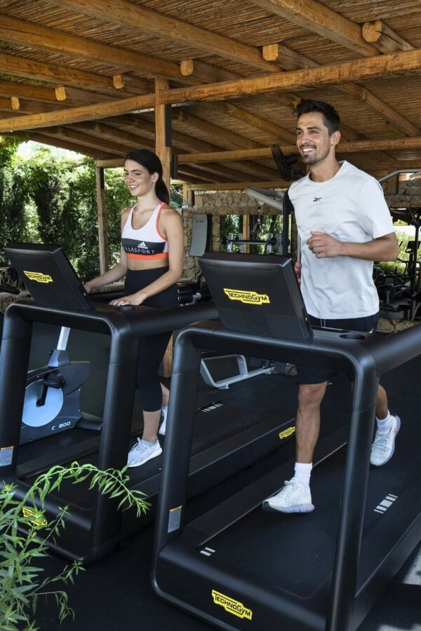 a couple enjoying outdoor fitness