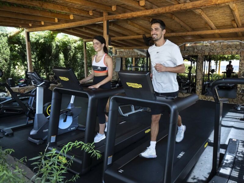 a couple enjoying outdoor fitness